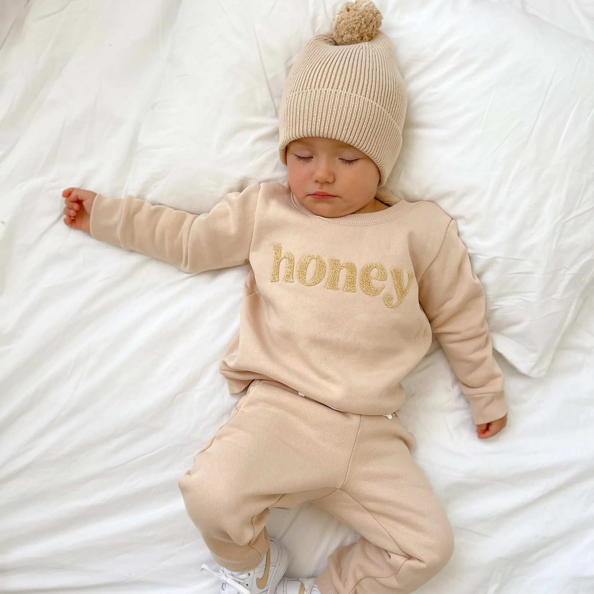 Fleece Jumper - Honey