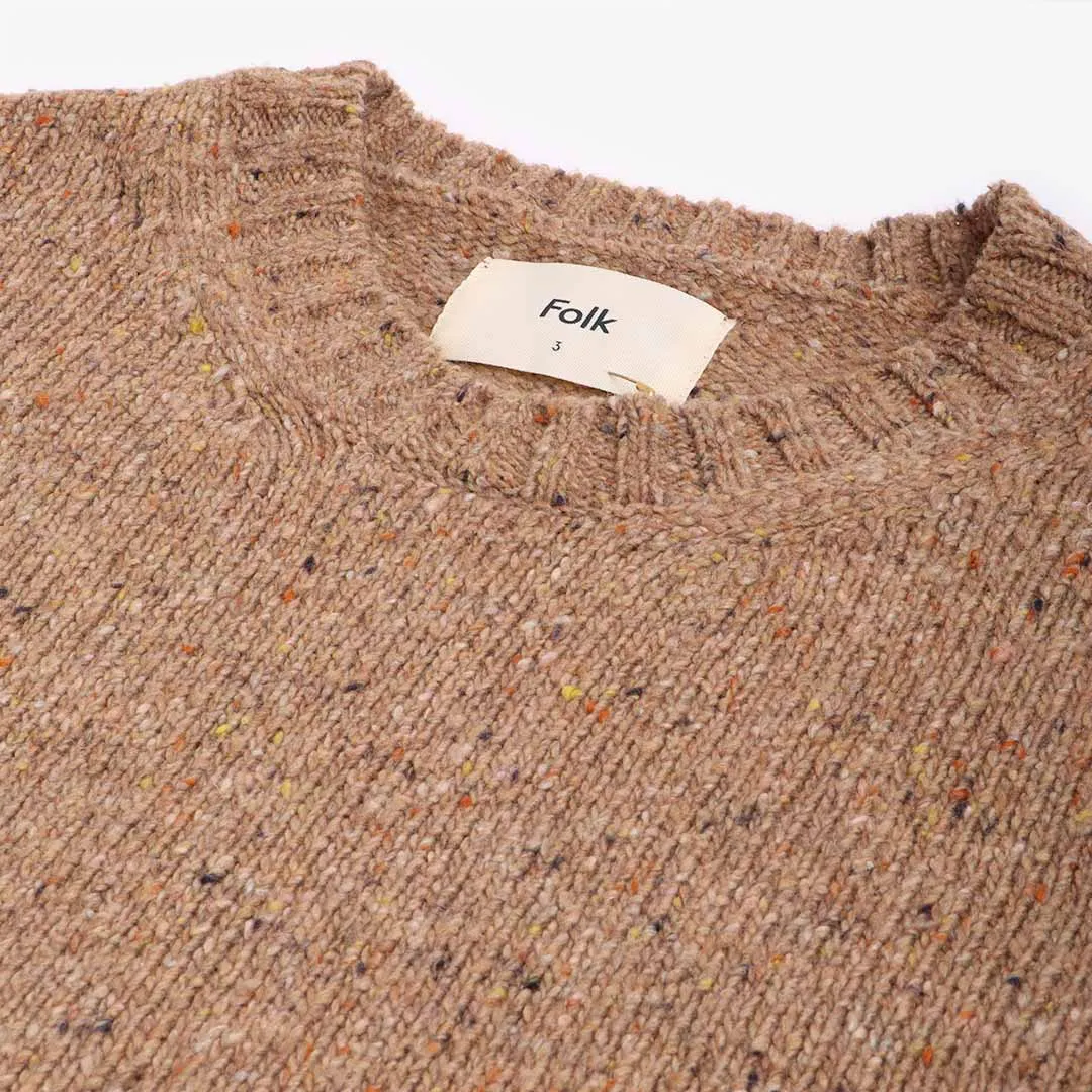 Folk Chain Crew Sweater