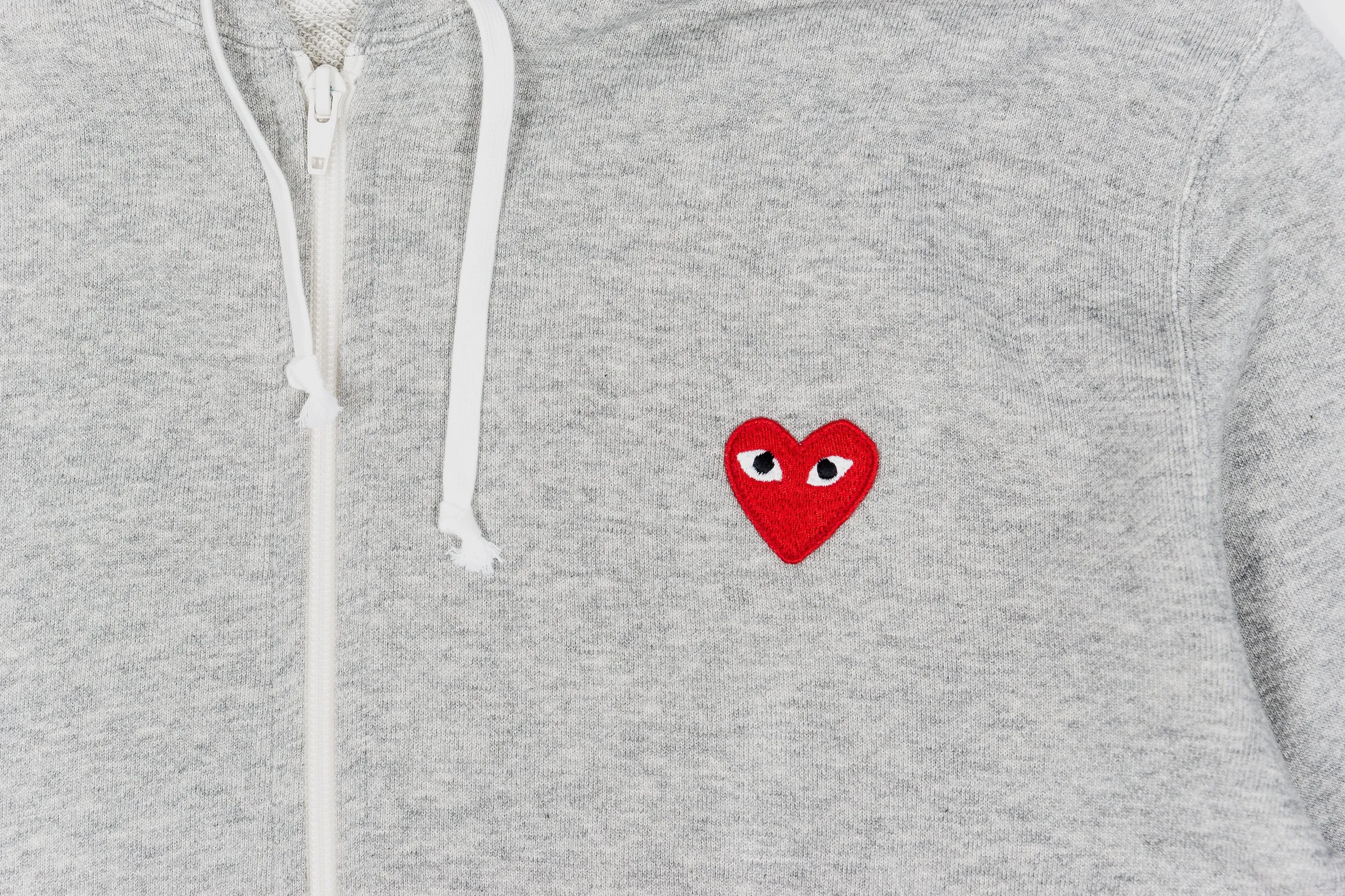 FULL ZIP HOODY (HEARTS)