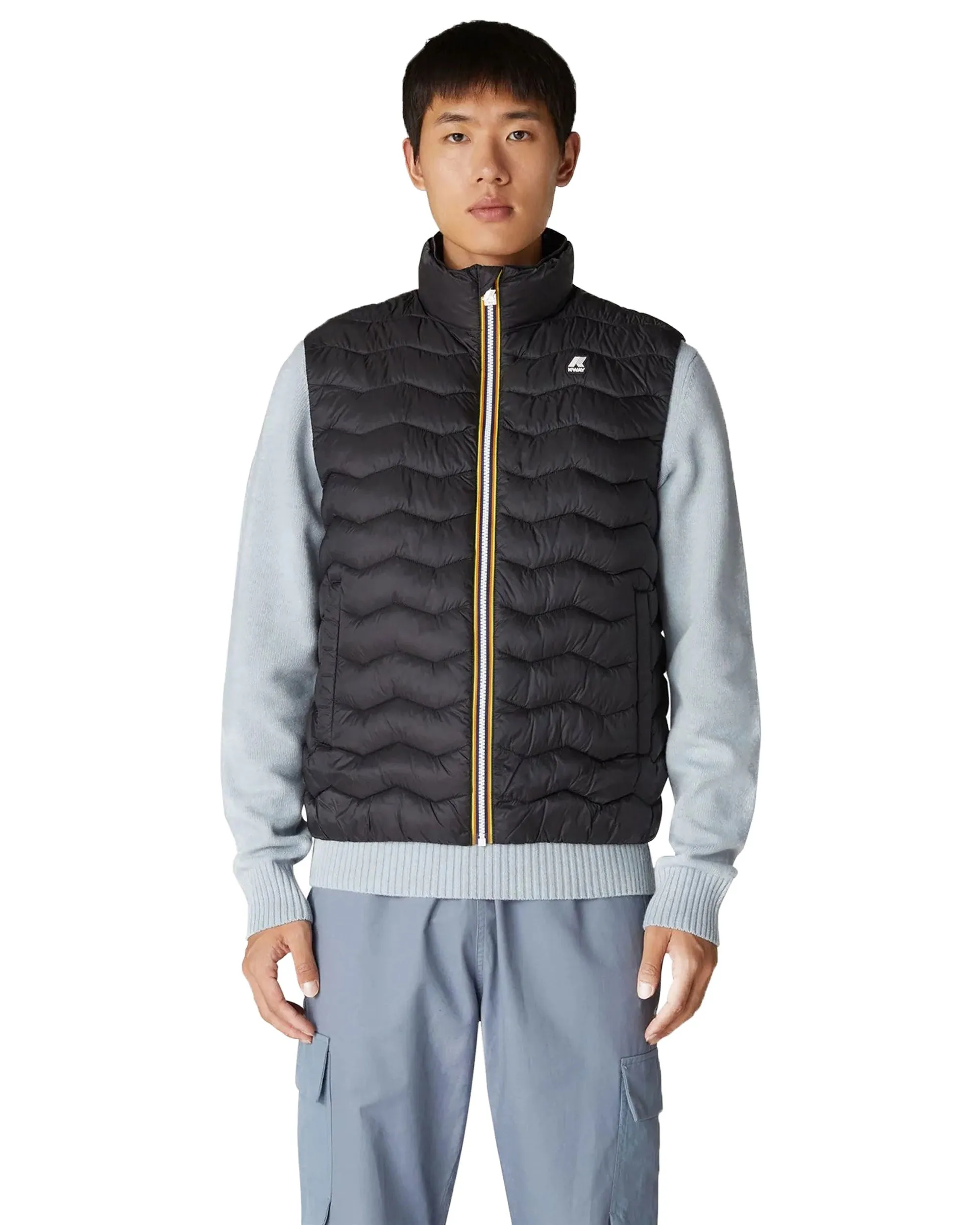 Giacca Gilet K-Way Valen Eco Warm Nero