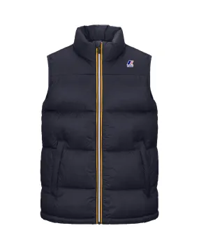 Giacca Gilet Uomo K-Way Le Vrai 3.0 Rouland Heavy Warm Blu