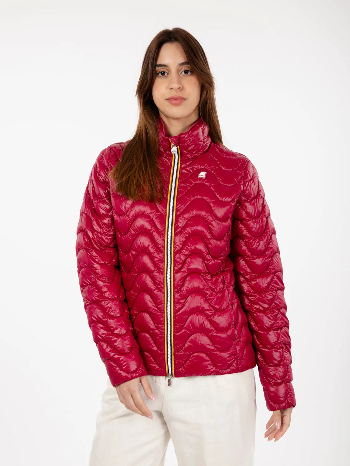 Giacca Violette Quilted Warm red