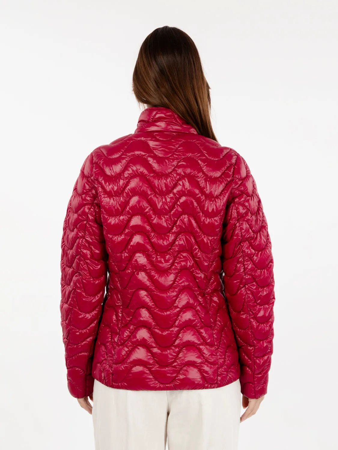 Giacca Violette Quilted Warm red