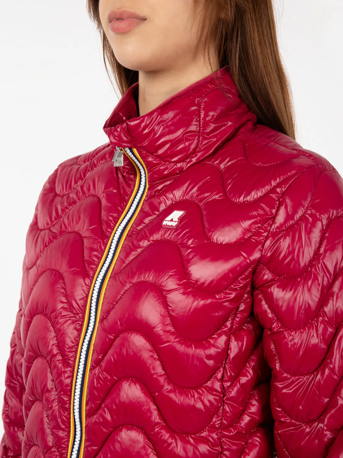 Giacca Violette Quilted Warm red