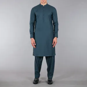 Green Shalwar Qameez