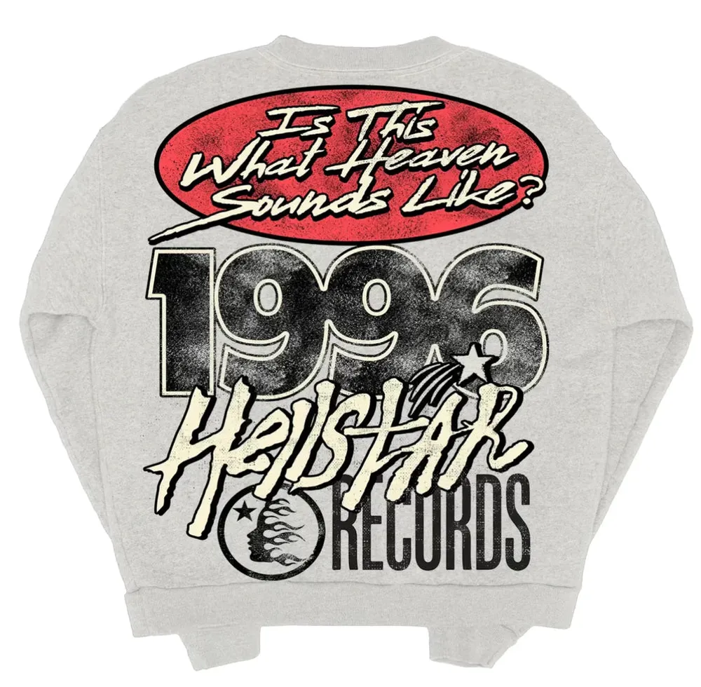 Hellstar - Hellstar Records Crewneck - Grey