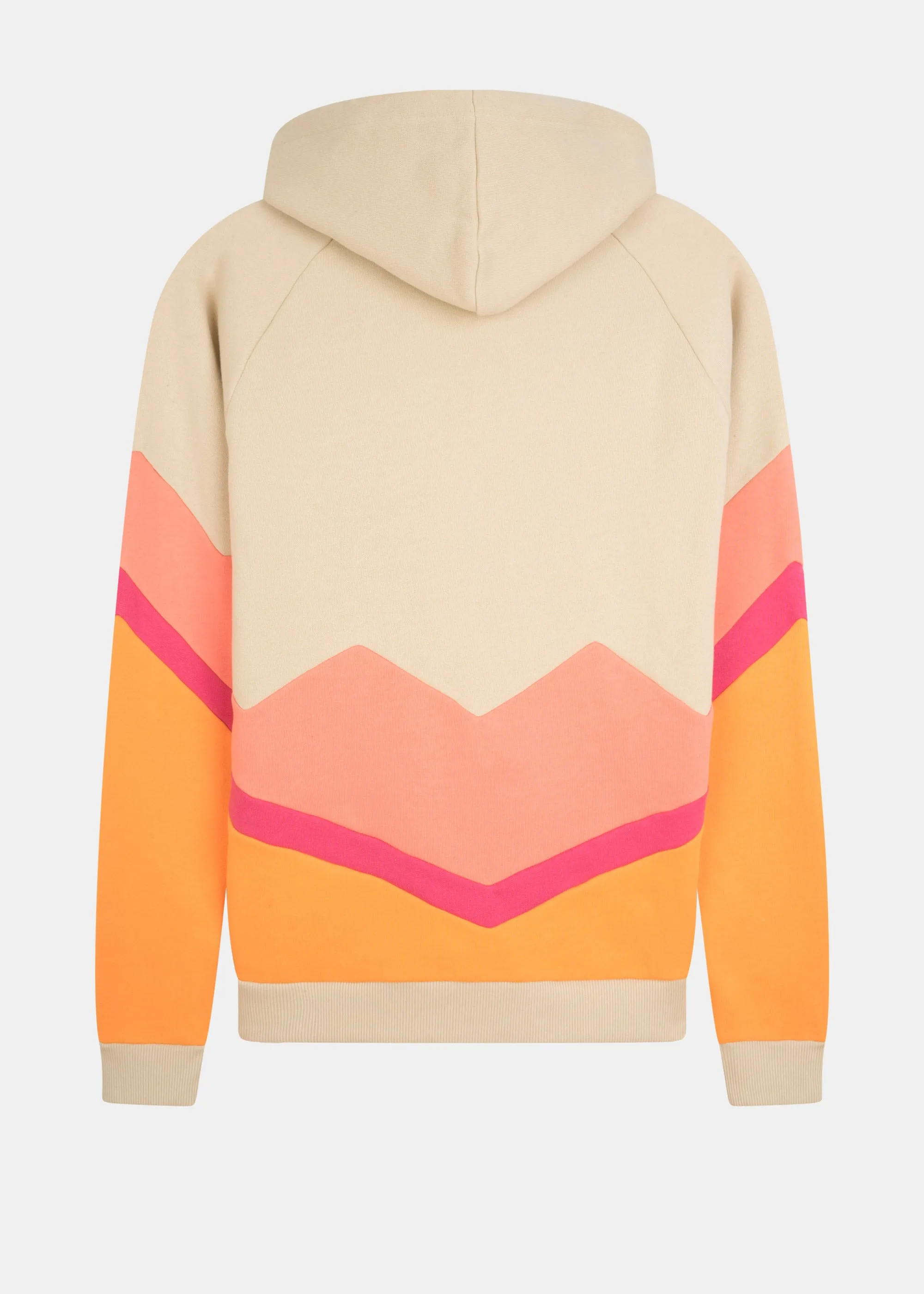 Hoodie BEEVERN SmokeGrey/ShellPink