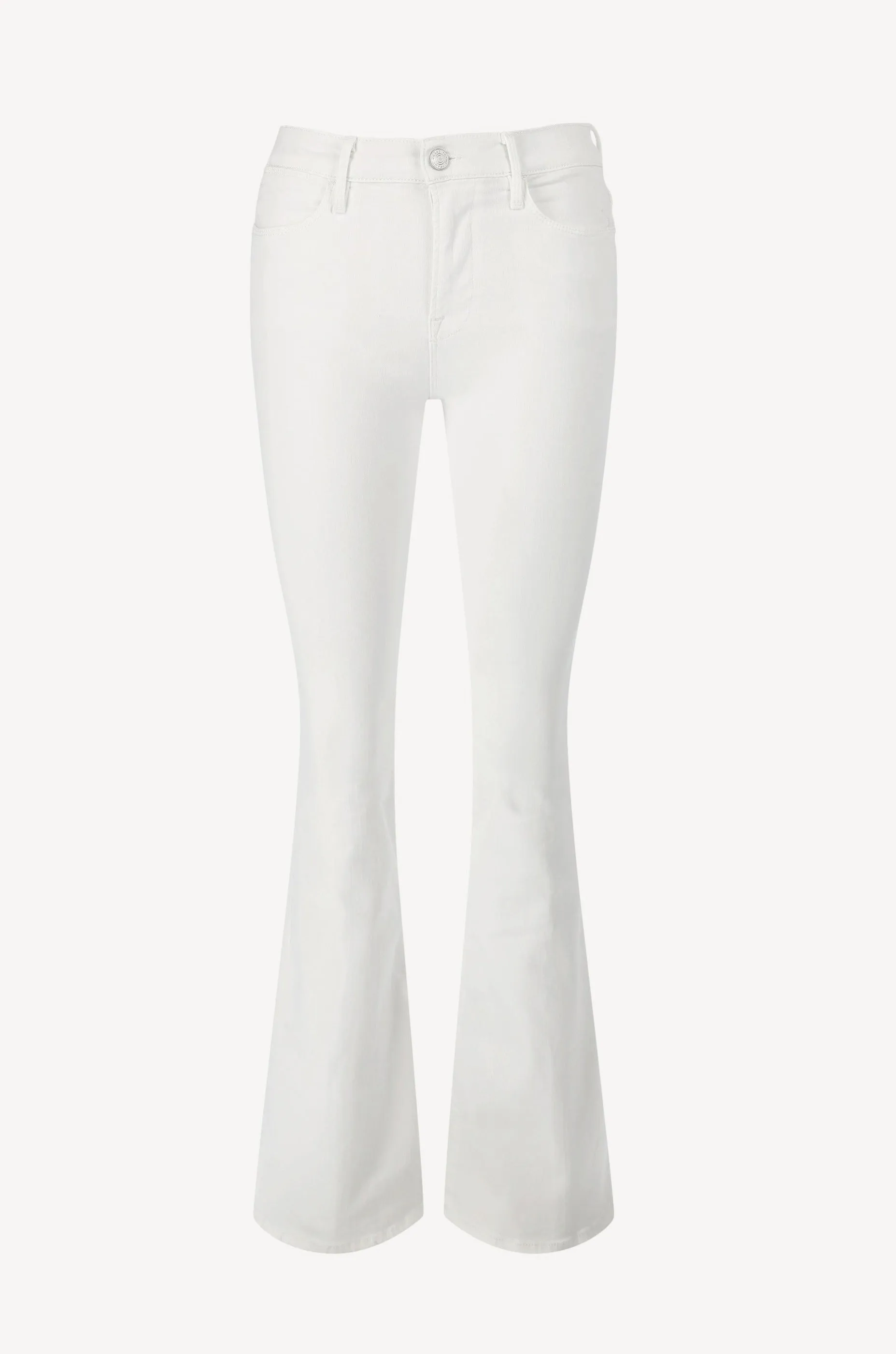 Jeans Le High Flare in Blanc