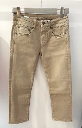 Jeans R13 Boy Straight Khaki