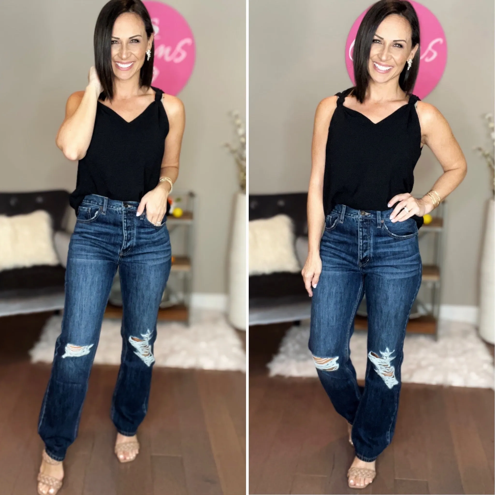 Kan Can Ultra High Rise 90s Boyfriend Jeans