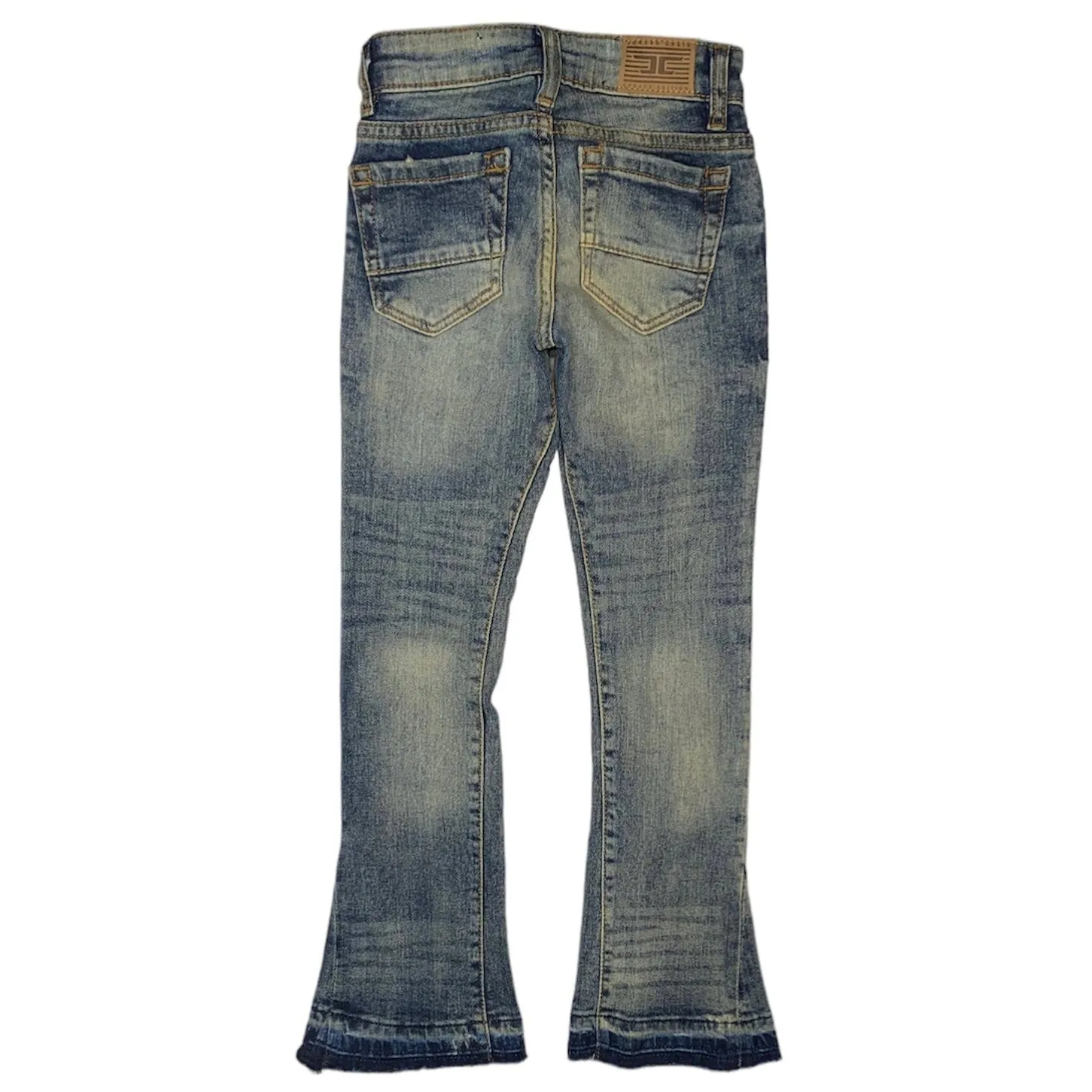 Kids Jordan Craig Clean Wash Jeans (Lager) JTF205K