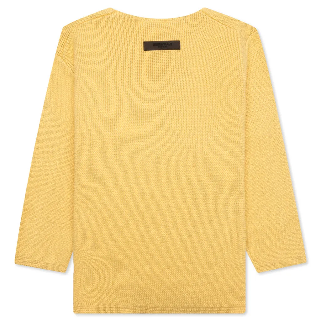 Kid's Raw Sweater - Light Tuscan