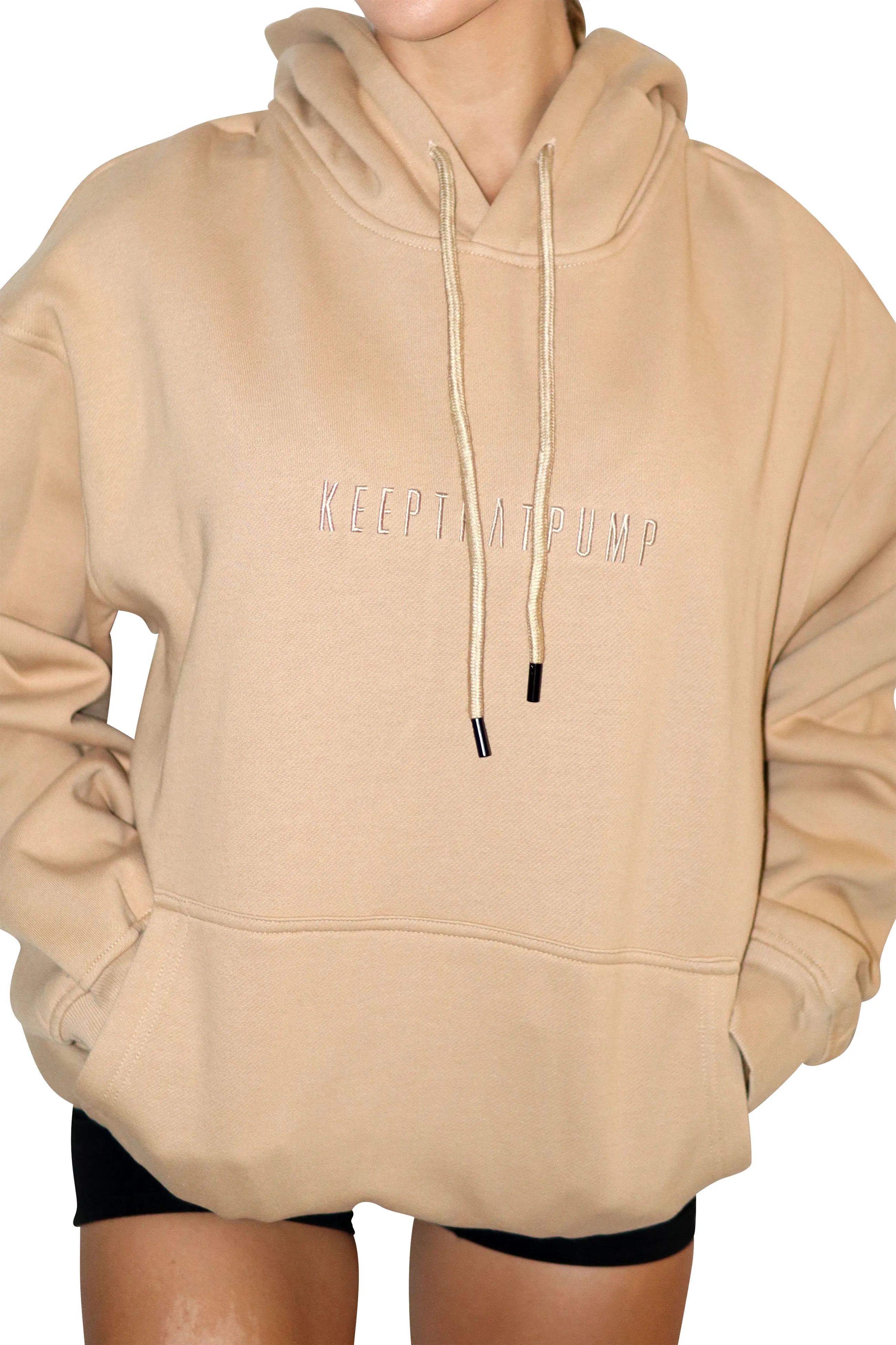 KTP OVERSIZED HOODIE - SAND