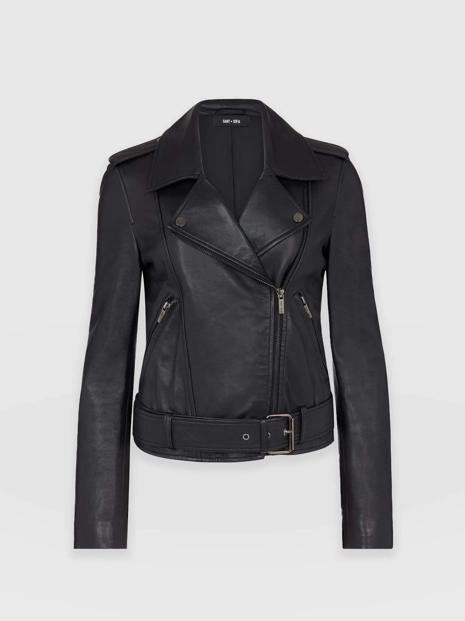 Luther Leather Jacket - Black