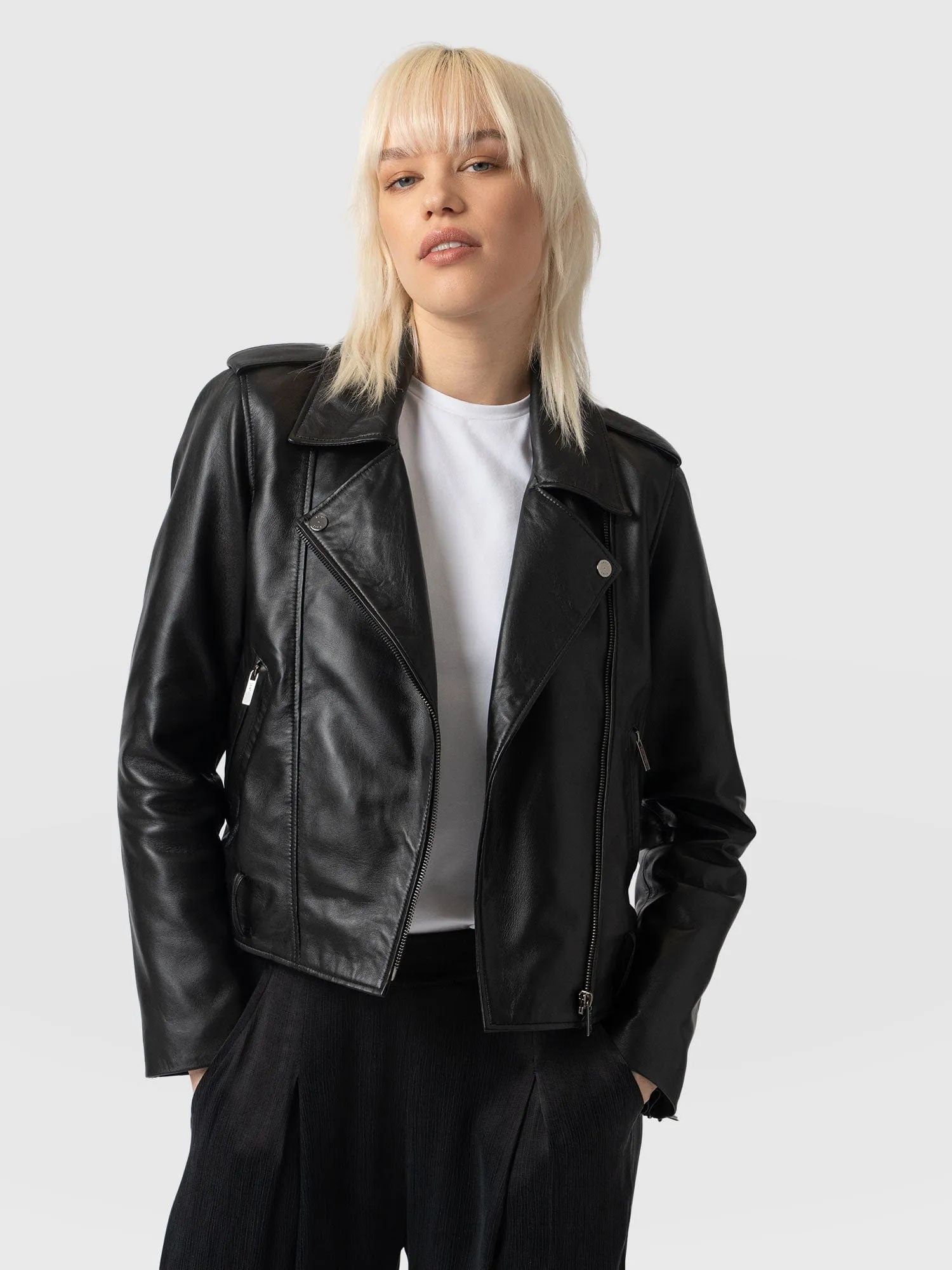 Luther Leather Jacket - Black