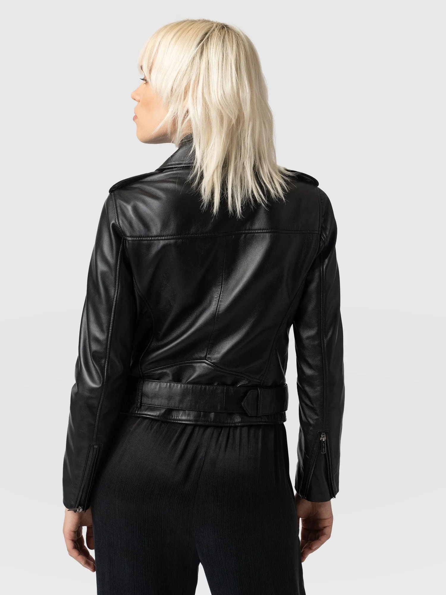 Luther Leather Jacket - Black