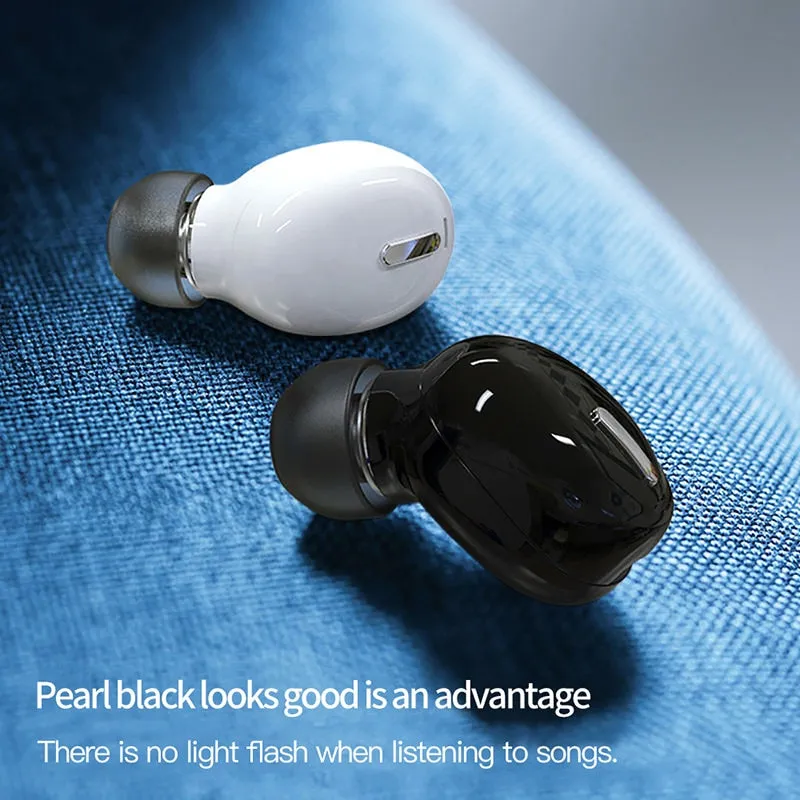 Mini X9 Wireless Earphones Bluetooth Headphones 5.0 TWS Comfortable to Wear Noise Reduction In-ear 3D Sound For Sport Music