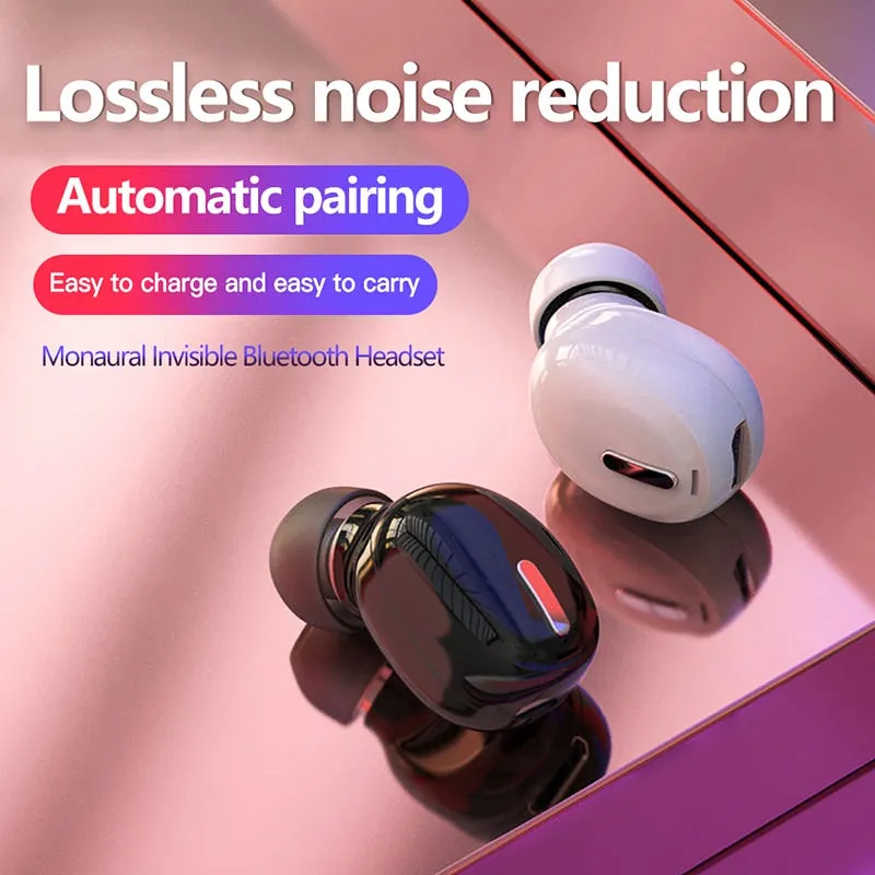 Mini X9 Wireless Earphones Bluetooth Headphones 5.0 TWS Comfortable to Wear Noise Reduction In-ear 3D Sound For Sport Music