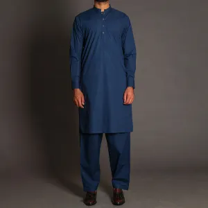 Navy Blue Shalwar Qameez