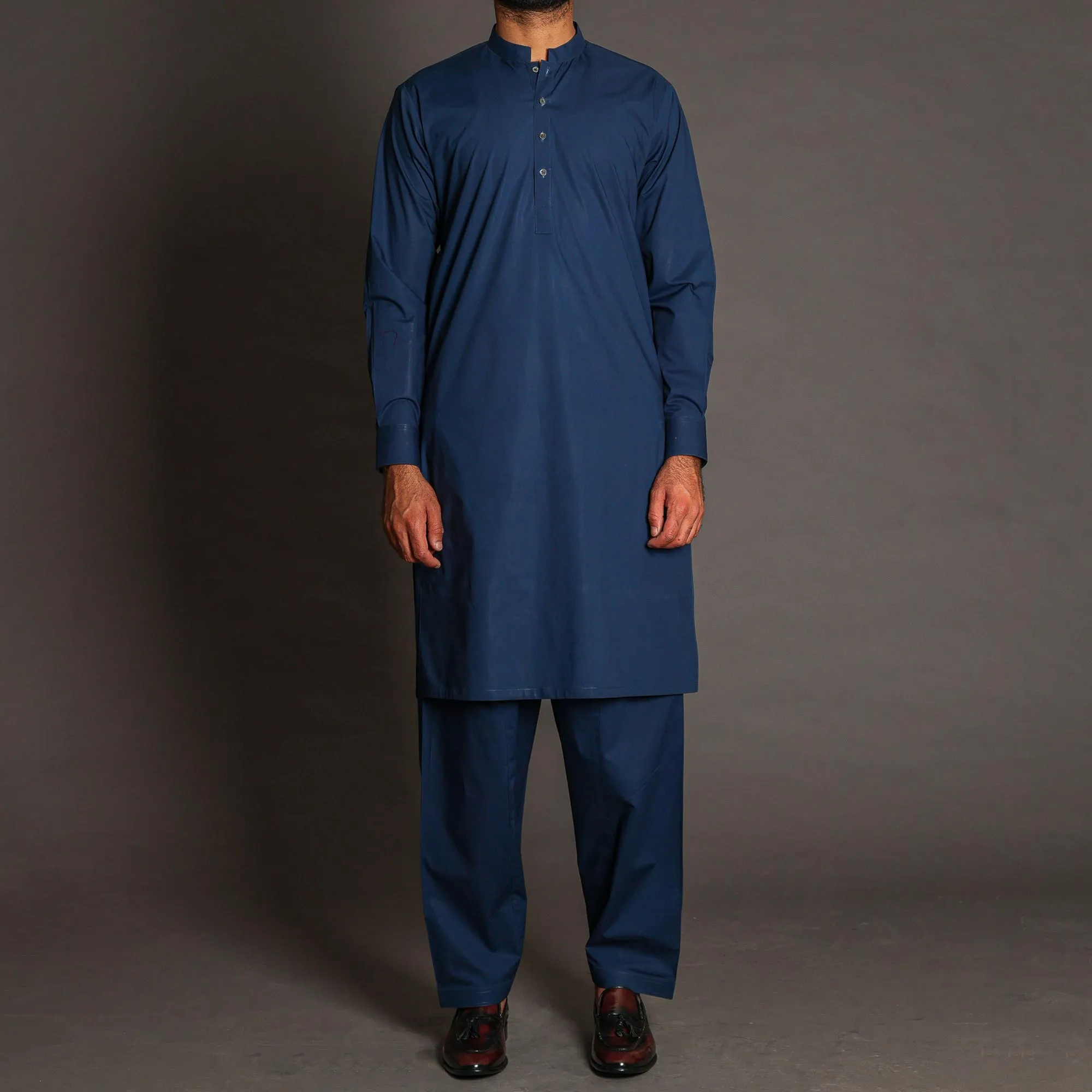 Navy Blue Shalwar Qameez