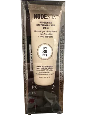 Nudestix Nudescreen Daily Mineral Veil SPF30 Warm Tint Sunscreen 50ml