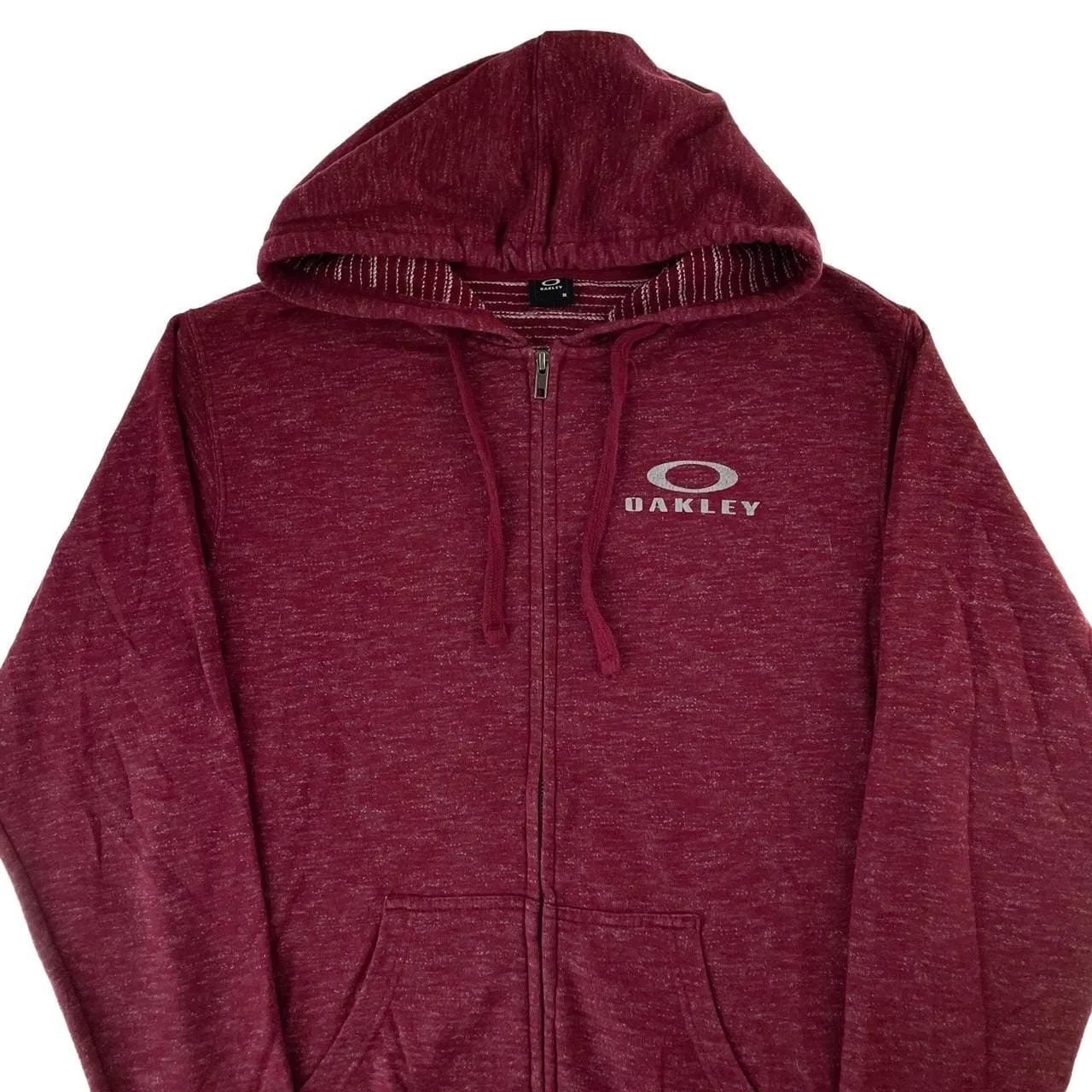 Oakley zip logo hoodie size M