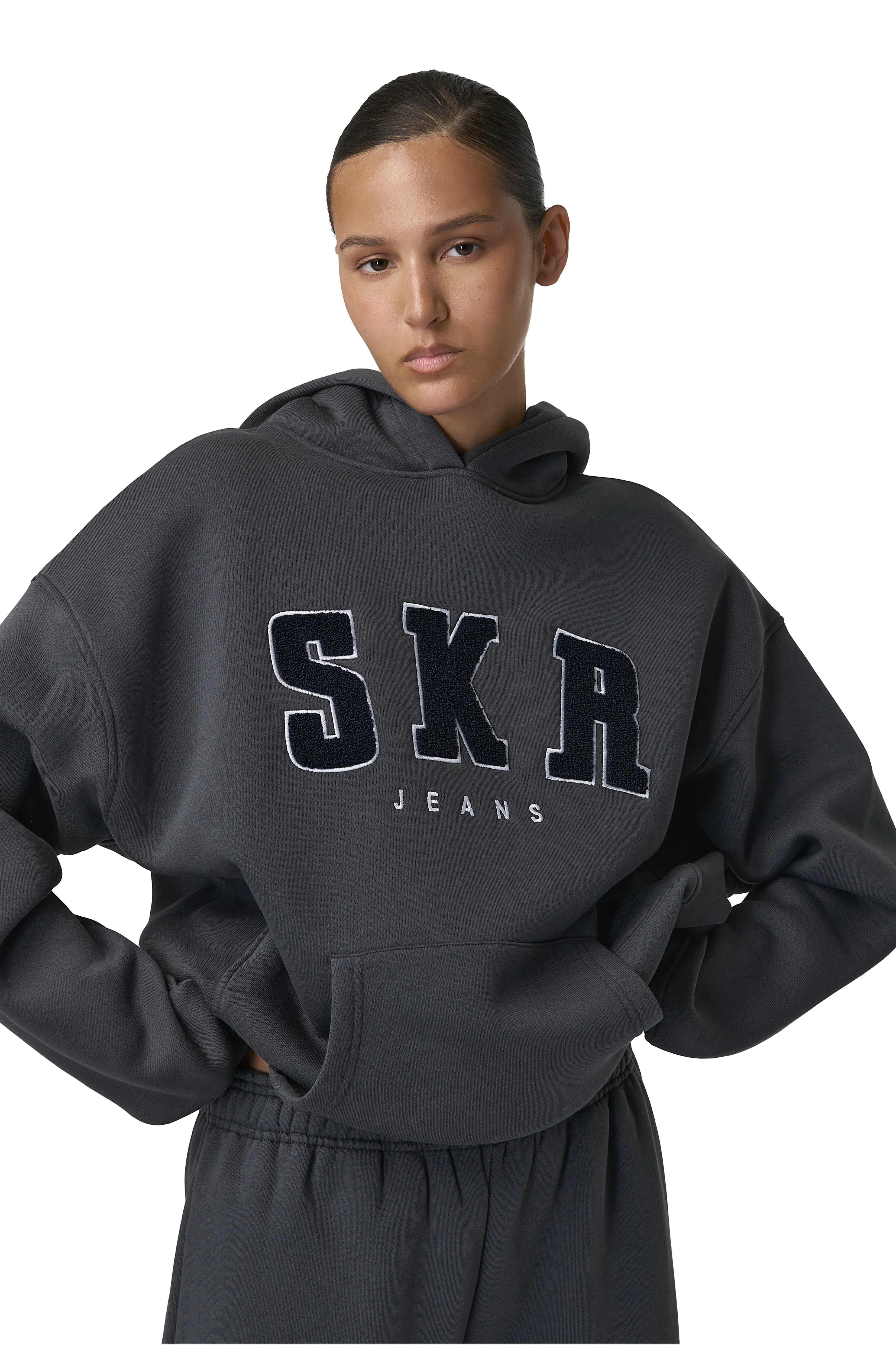 Official SKR Logo Hoodie in Fume