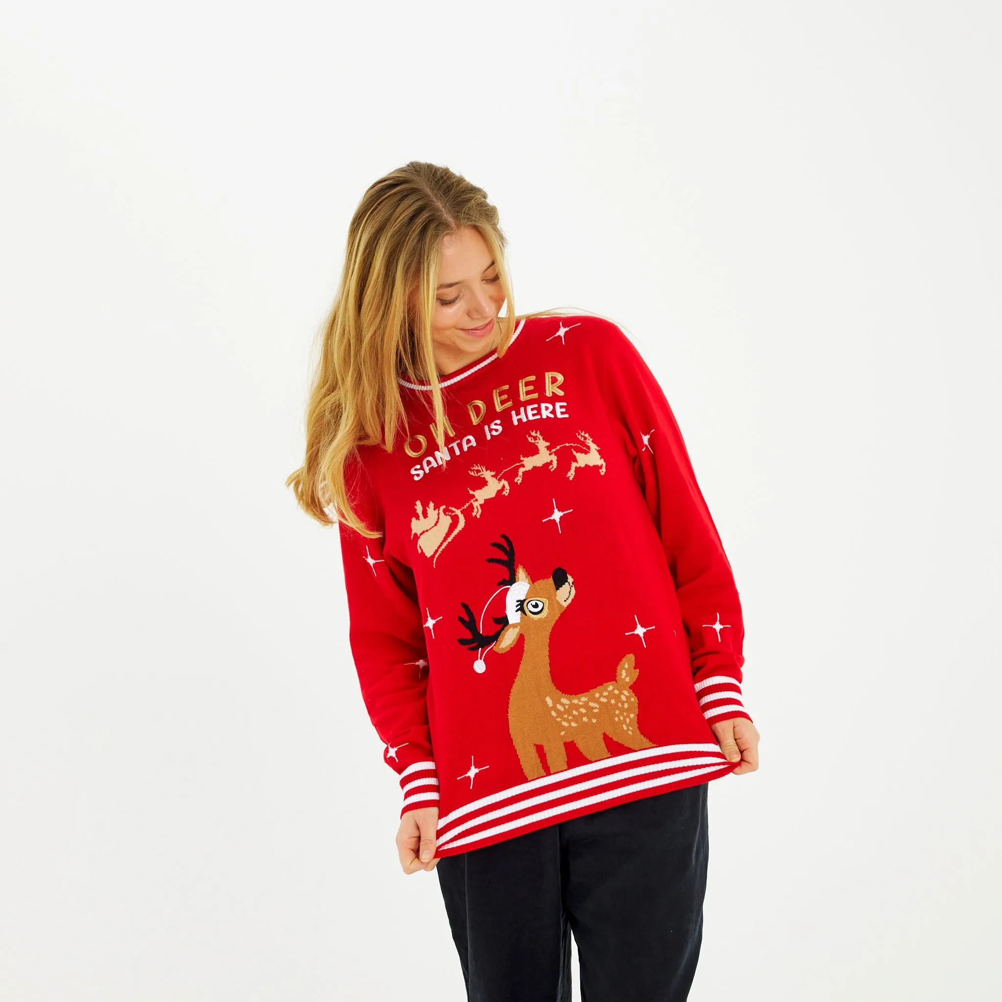 Oh Deer Sweater - Kvinde.