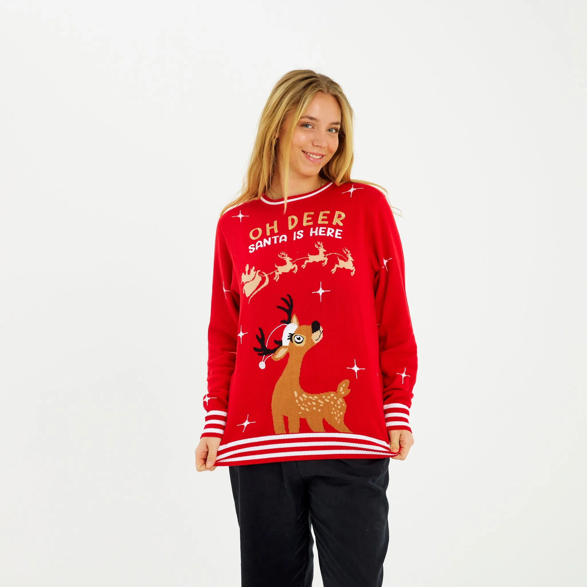 Oh Deer Sweater - Kvinde.