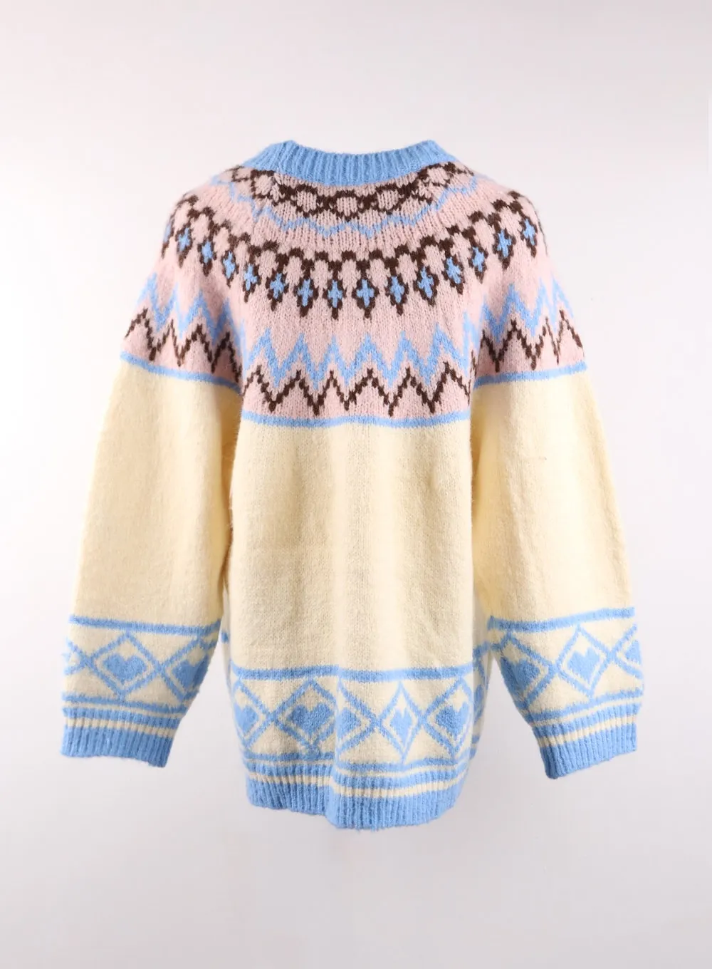 Oversized Knit Sweater OF405