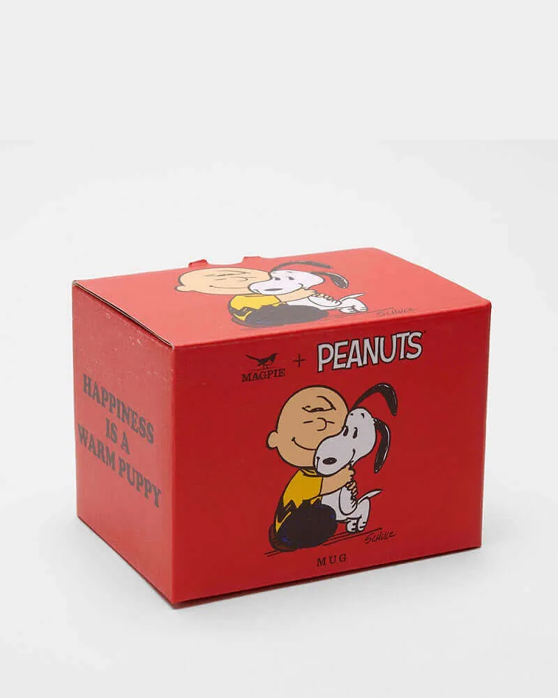 Peanuts Happiness Is A Warm Puppy Snoopy Mug