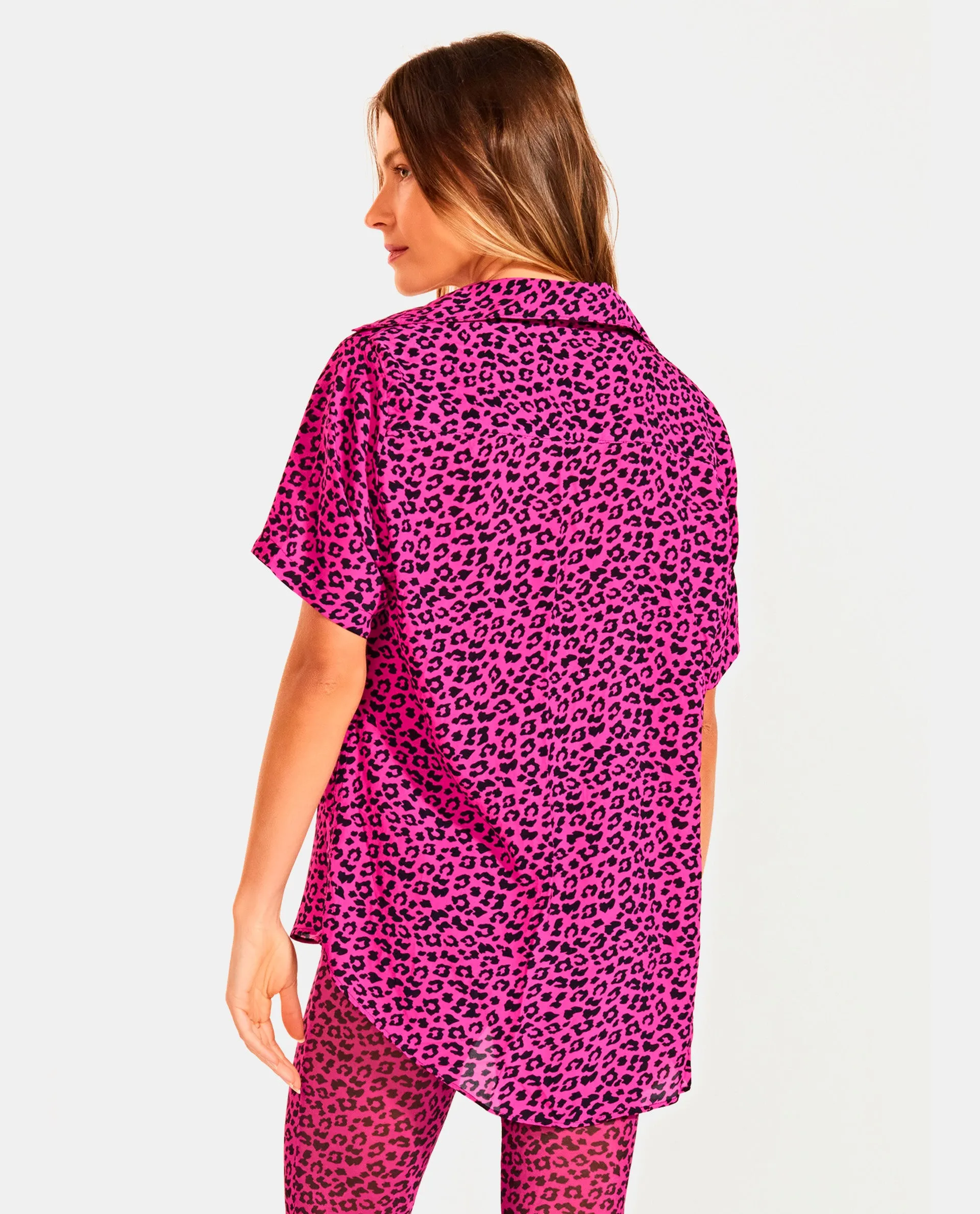 Pink Leopard Shirt