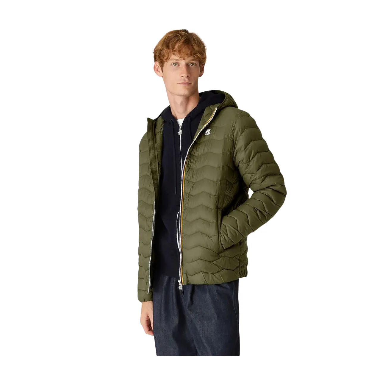 Piumino Uomo K-Way Jack Quilted Warm Verde