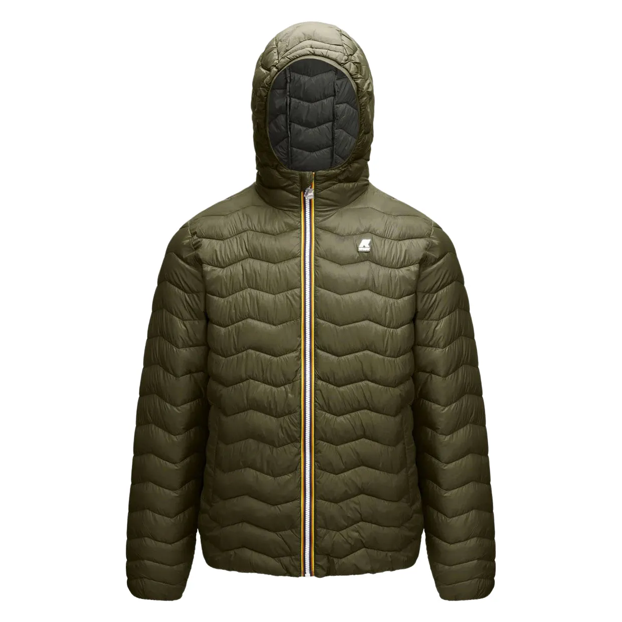 Piumino Uomo K-Way Jack Quilted Warm Verde