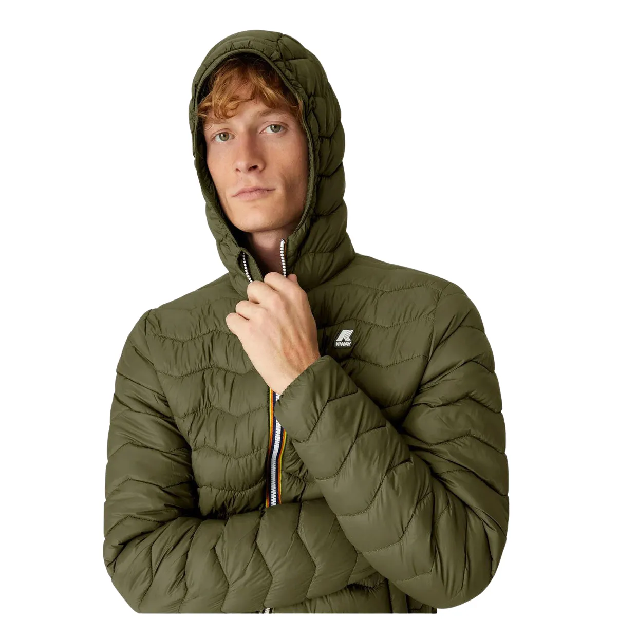 Piumino Uomo K-Way Jack Quilted Warm Verde