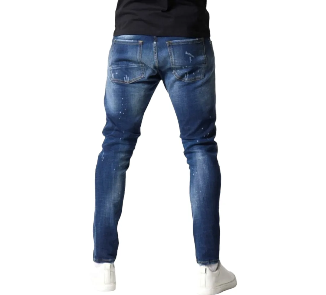 Police Deniro Wash 784 Slim Fit Jeans