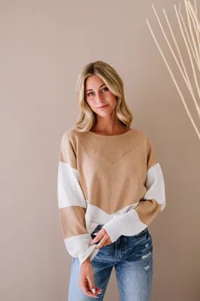 Raigen Two Tone Sweater