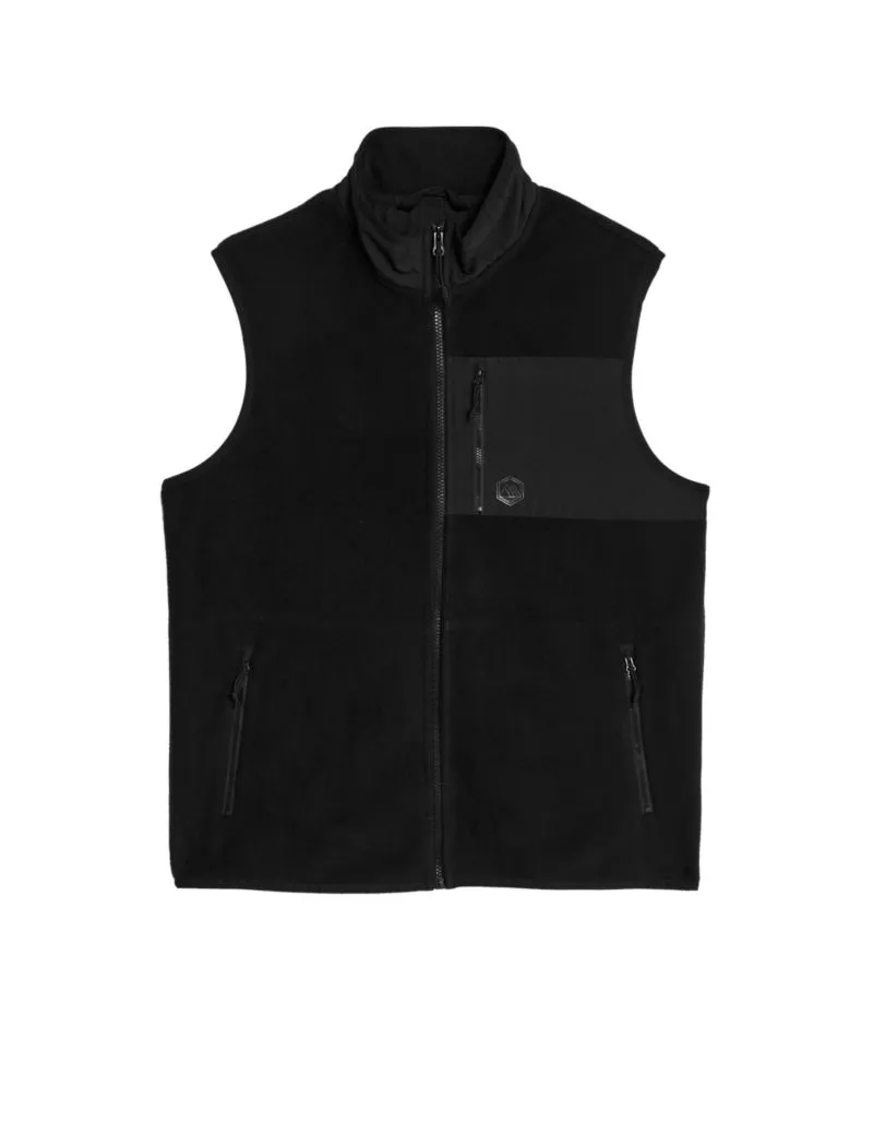 Recycled Fleece Zip Up Gilet