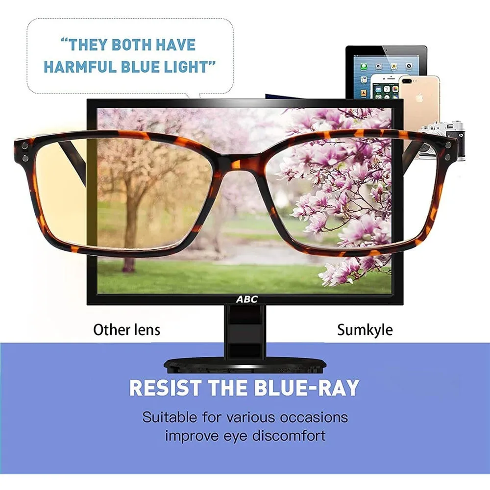 Retro Round Reading Glasses Blue Light Blocking Mini Small Comfortable Readers for Women Men