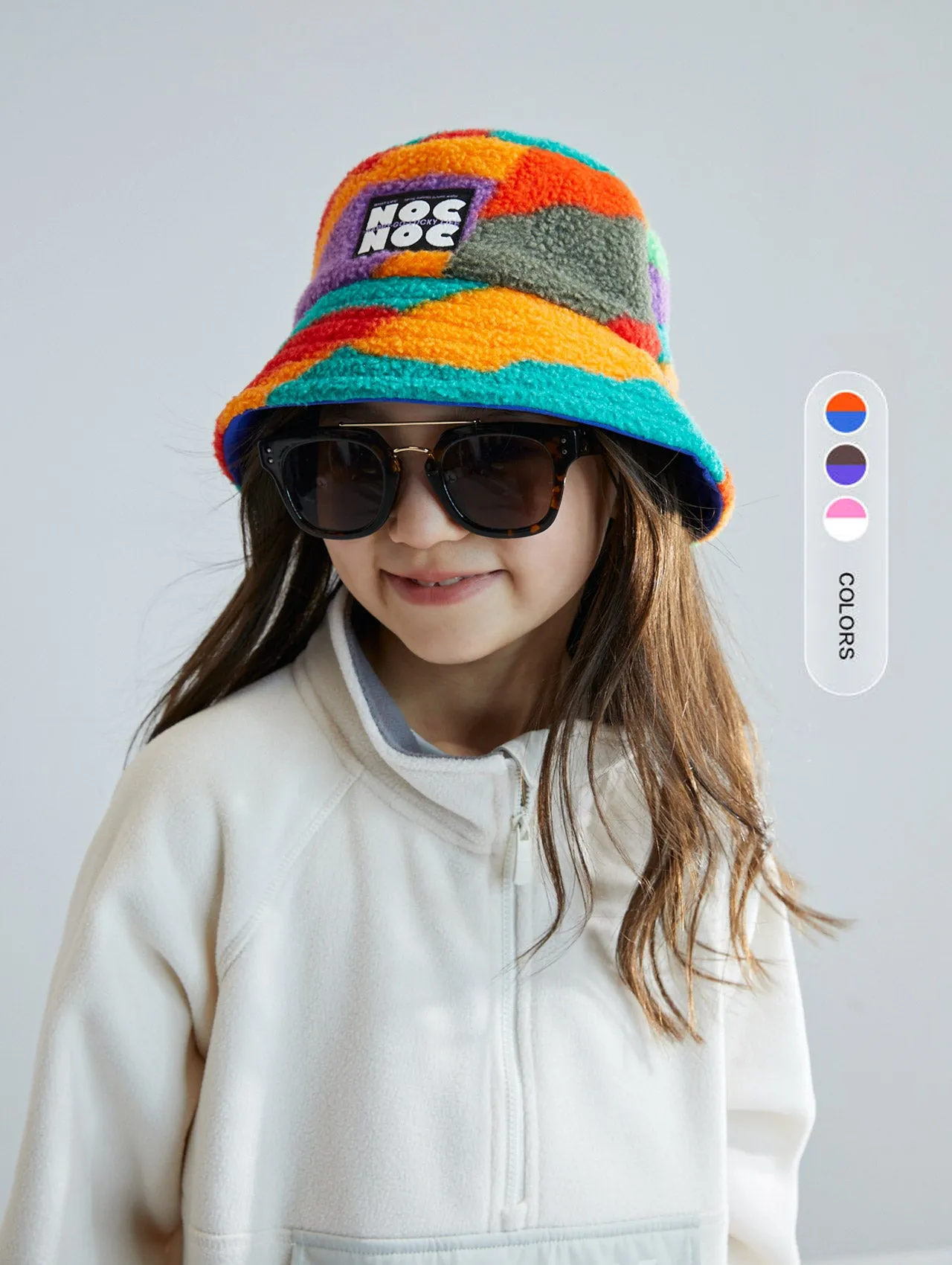 Reversible Fleece Fisherman Hat