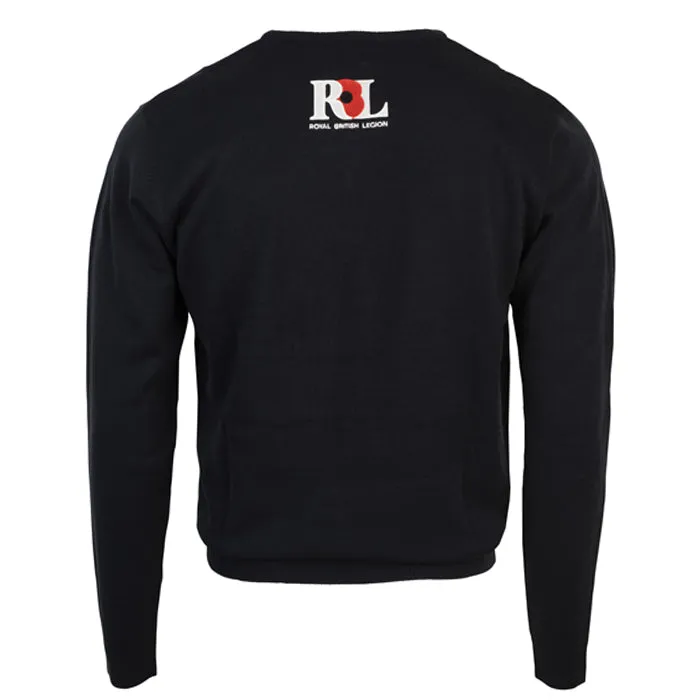 Royal British Legion V-Neck Jumper