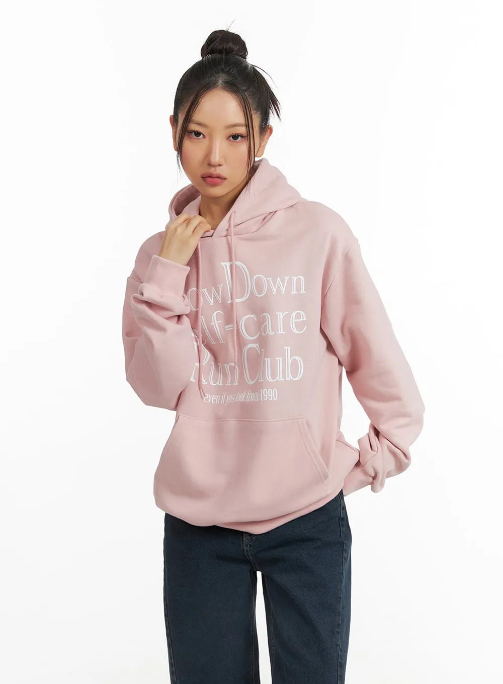 Self-Care Graphic Hoodie CJ429