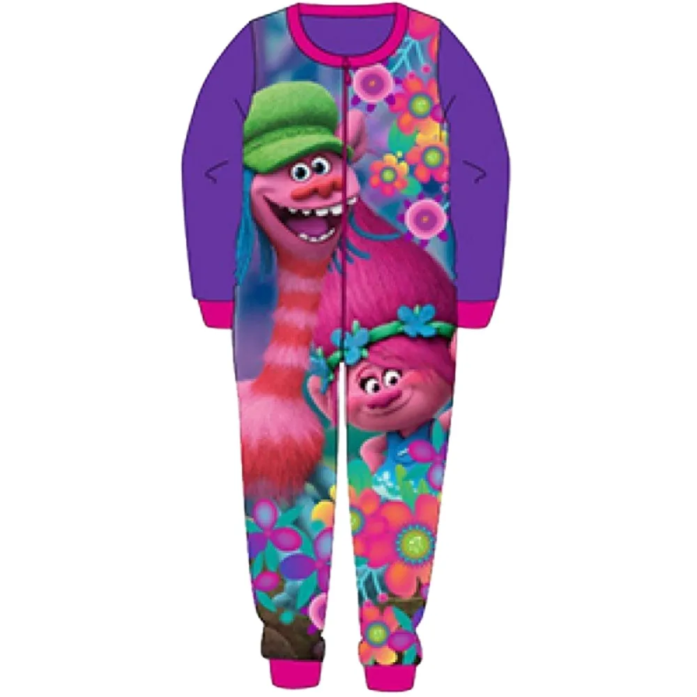 Trolls Girls Fleece Onesie