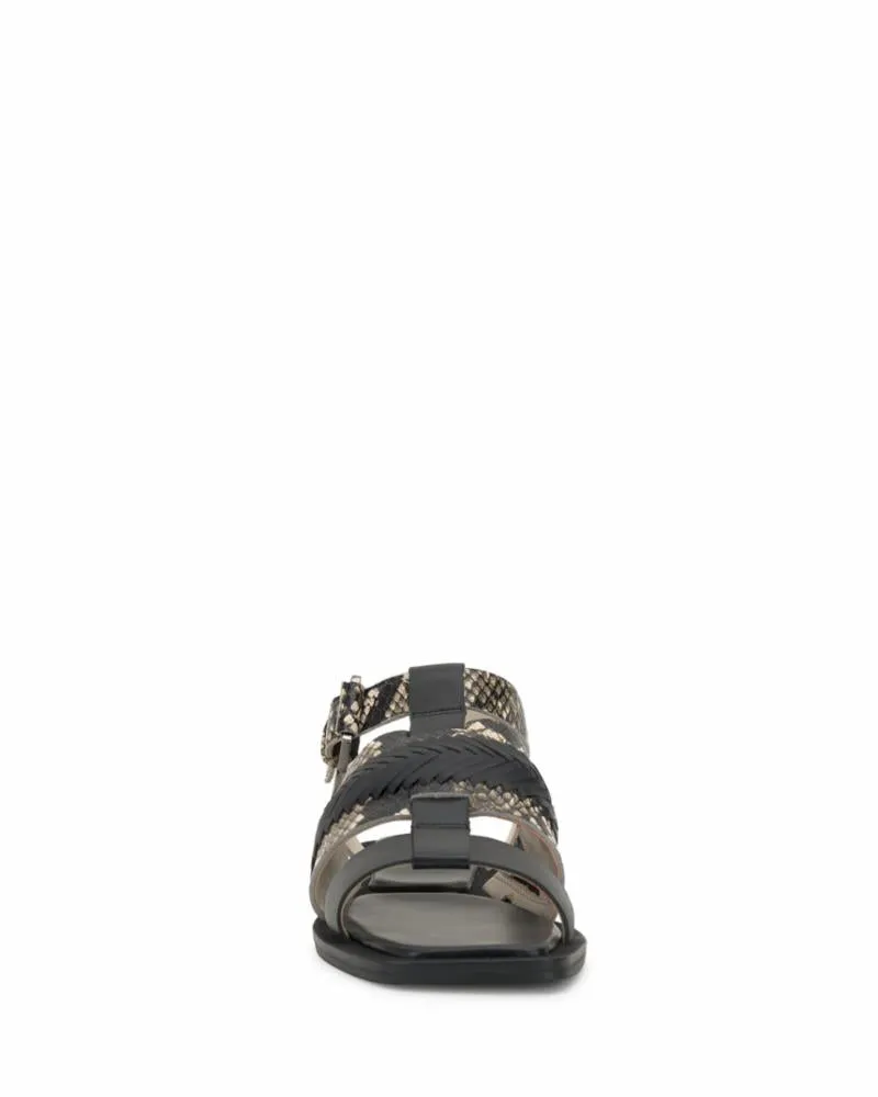 Vince Camuto BACHELEN WARM VANILLA BLACK/PYTHON ZENI