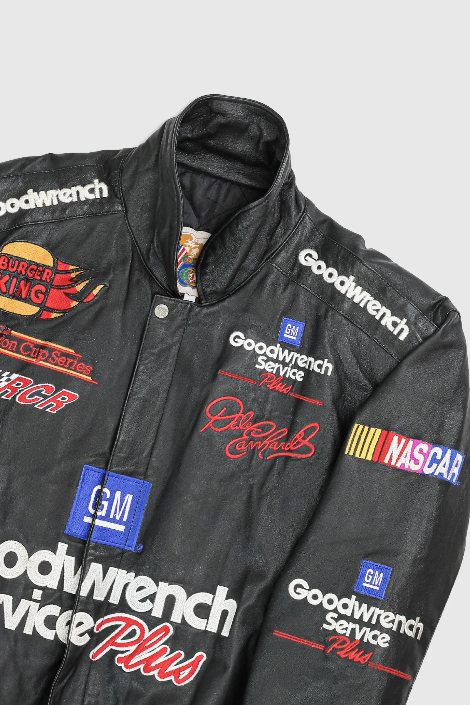 Vintage Racing Leather Jacket - L