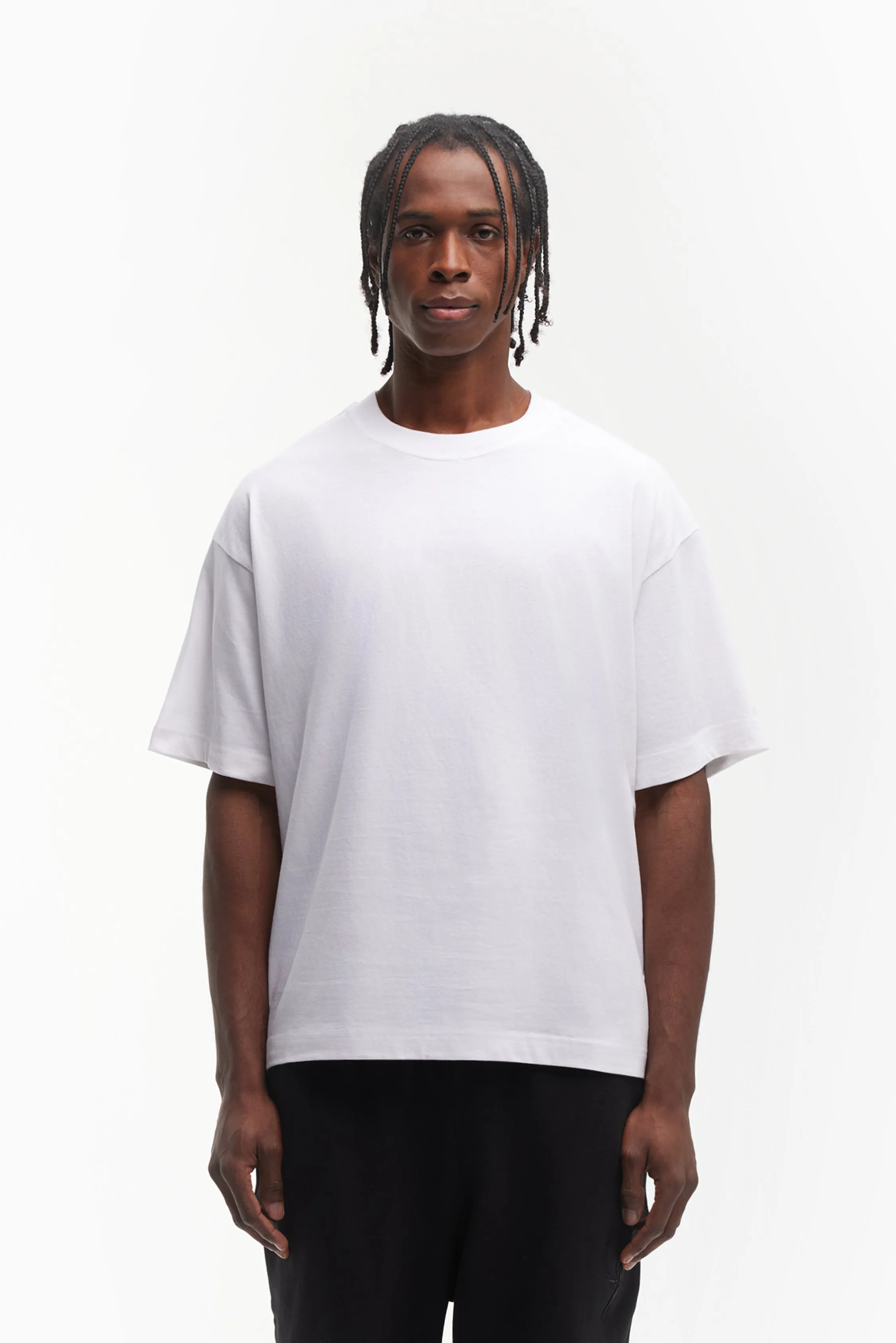 WHITE OVERZISED T-SHIRT