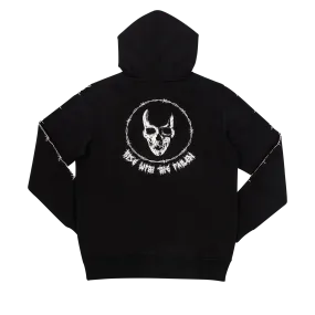 WIRED HOODIE BLACK/WHITE