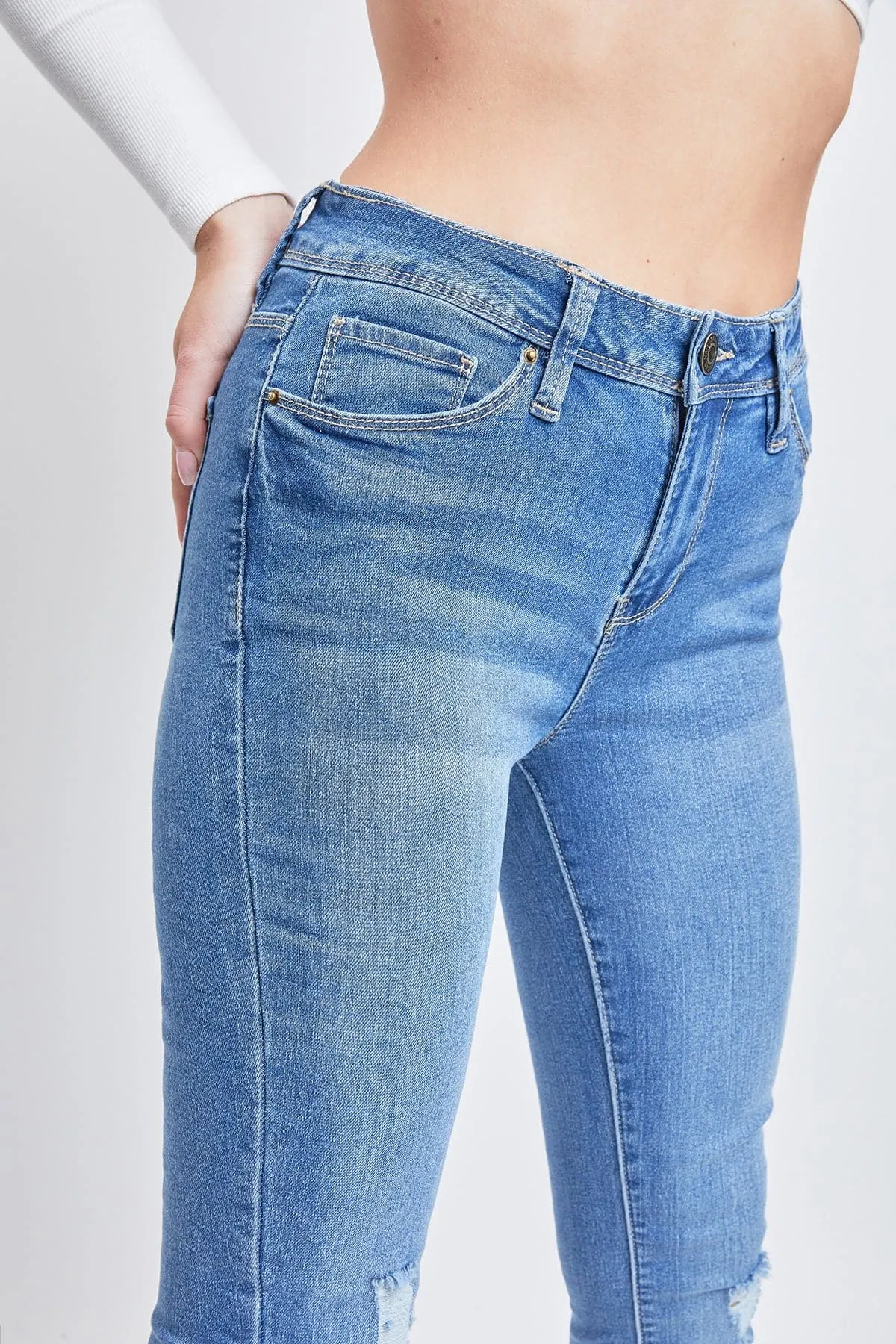 Women's Essential Sustainable Distressed Skinny Jeans