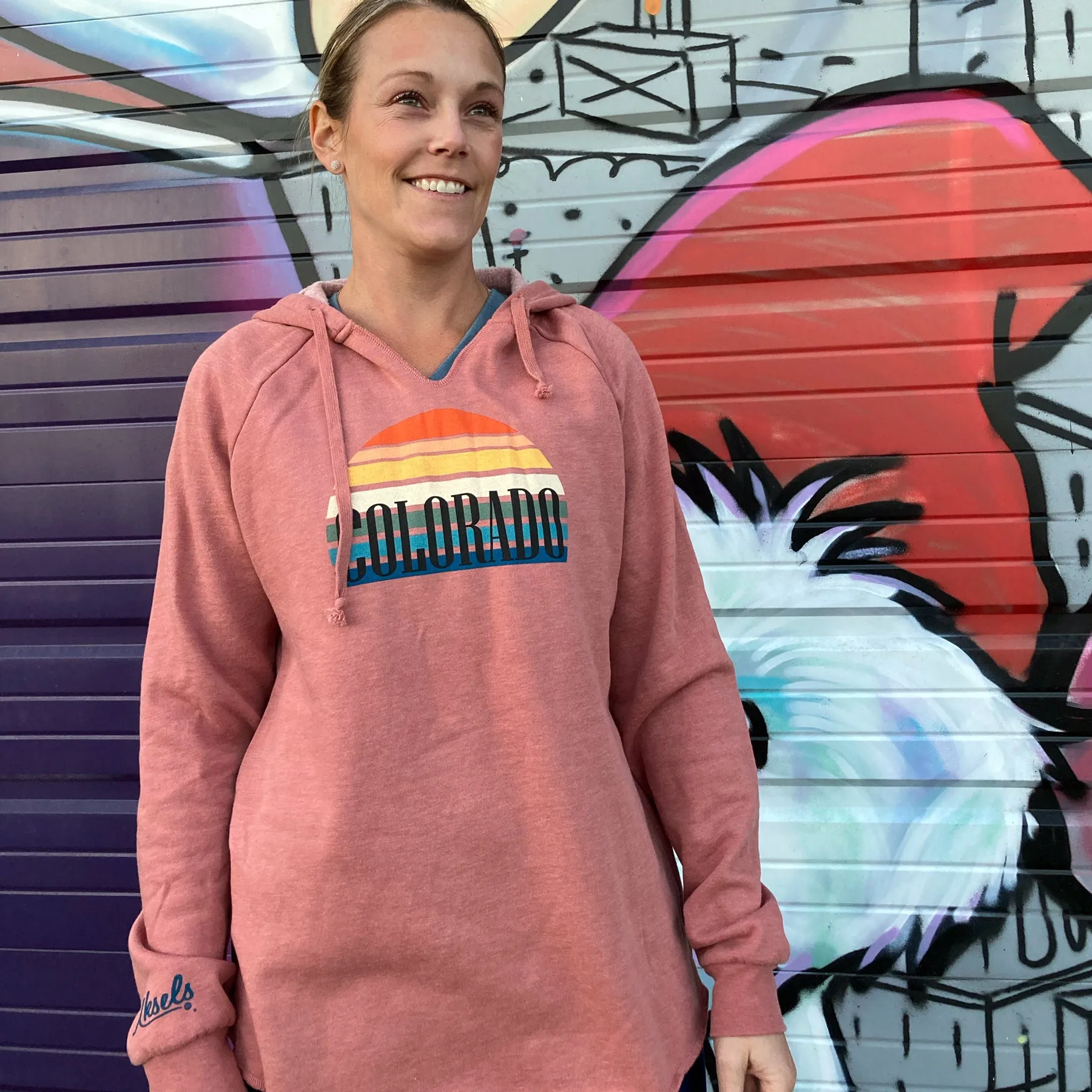 Women's Gradient Sunset Colorado Hoodie