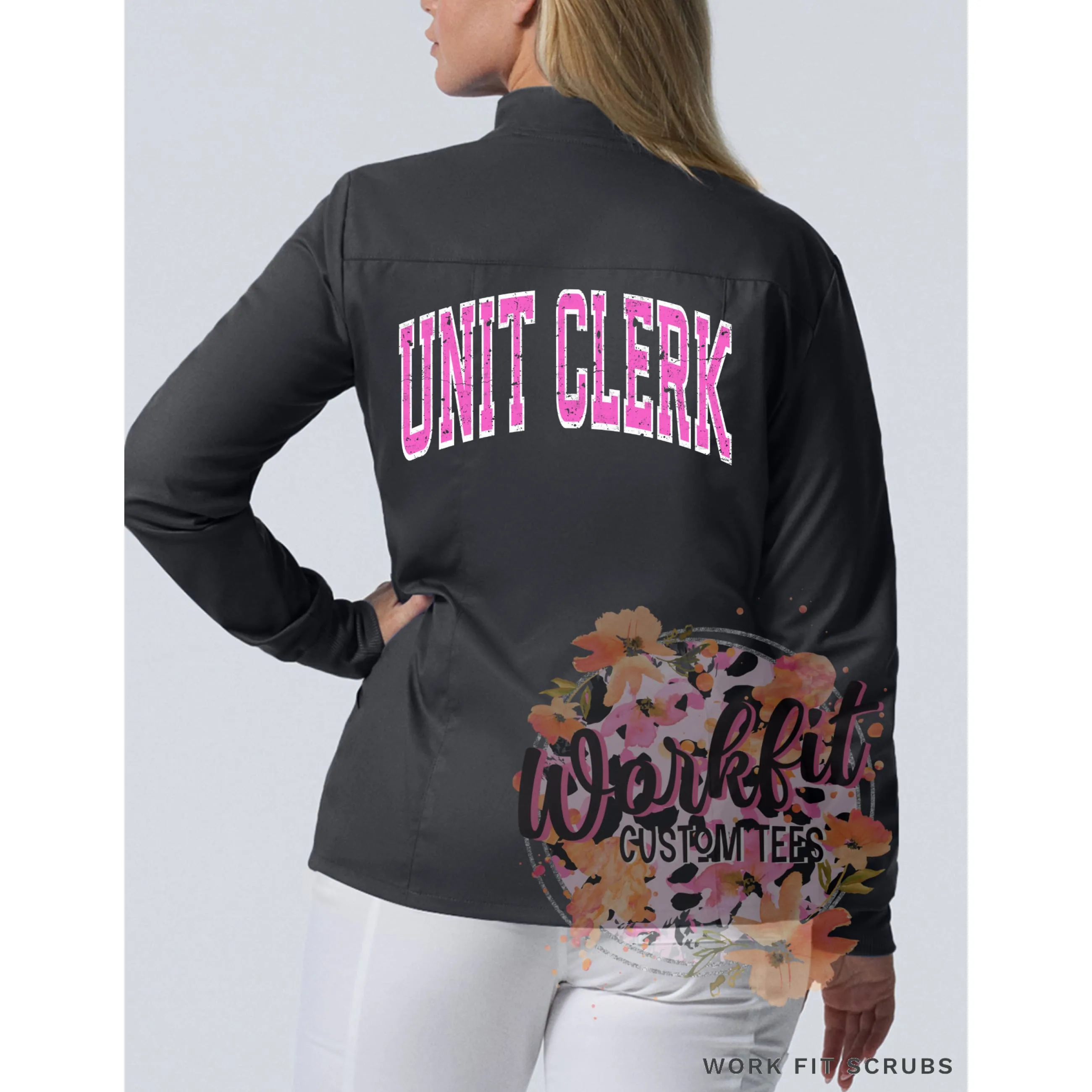 Women’s Warm up 3 pocket jacket- Windsor Regional Hospital